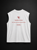 Sensitive sleeveless Tee